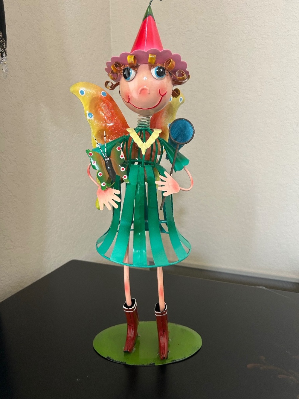 Garden Fairy- Hand-Painted Figurine Decor